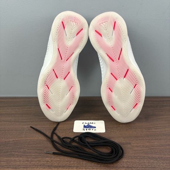 ADIDAS AE 1 LOW BEST OF ADI 2.0 White Black Red JQ6140 Basketball Men’s Sz 11 - Picture 7 of 8